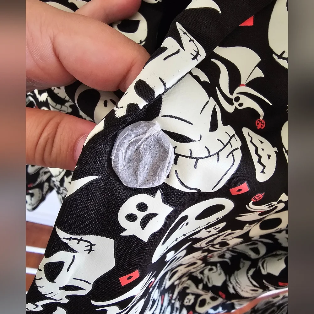 Disney‎ NWT Nightmare Before Christmas Black and White Blazer with Bow Tie Sz XL